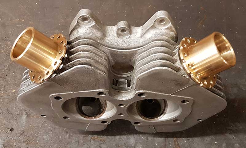 triumph t140 custom exhaust