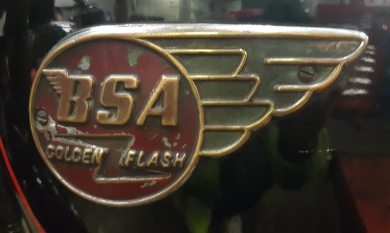 BSA Golden Flash Badge