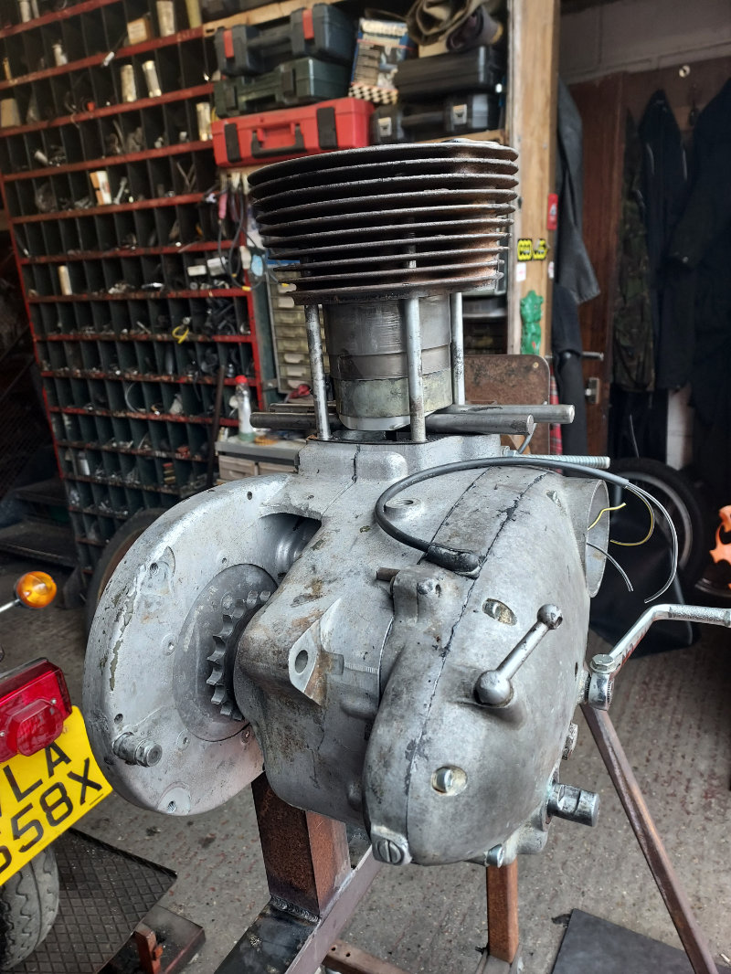 BSA WD B40 Engine Complete strip down/repair/rebuild